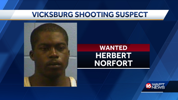 Vicksburg police searching for shooting suspect    