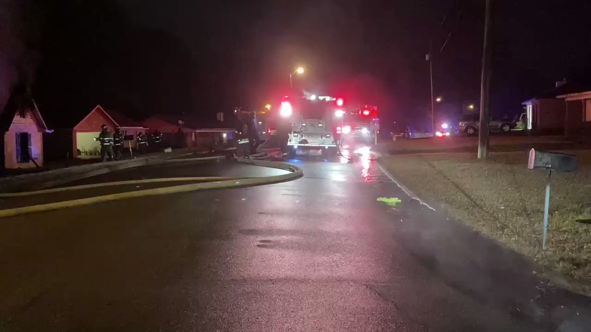 House fire on Newpost Rd  in South Jackson. No injuries reported at this time