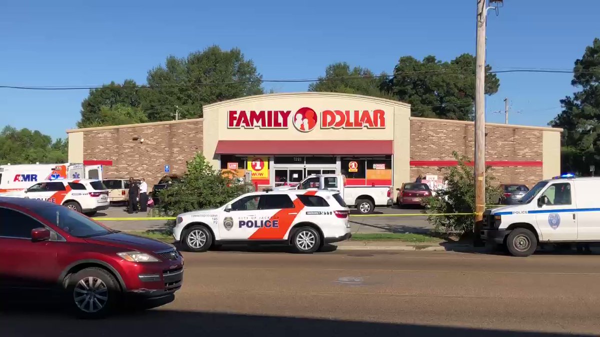 JPD is on the scene investigating a shooting at the Family Dollar store