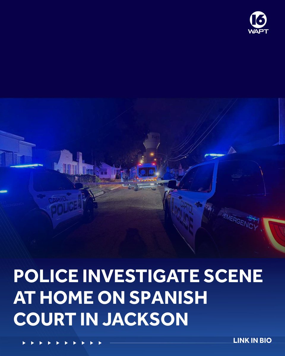 Police investigate scene at home on Spanish Court in Jackson